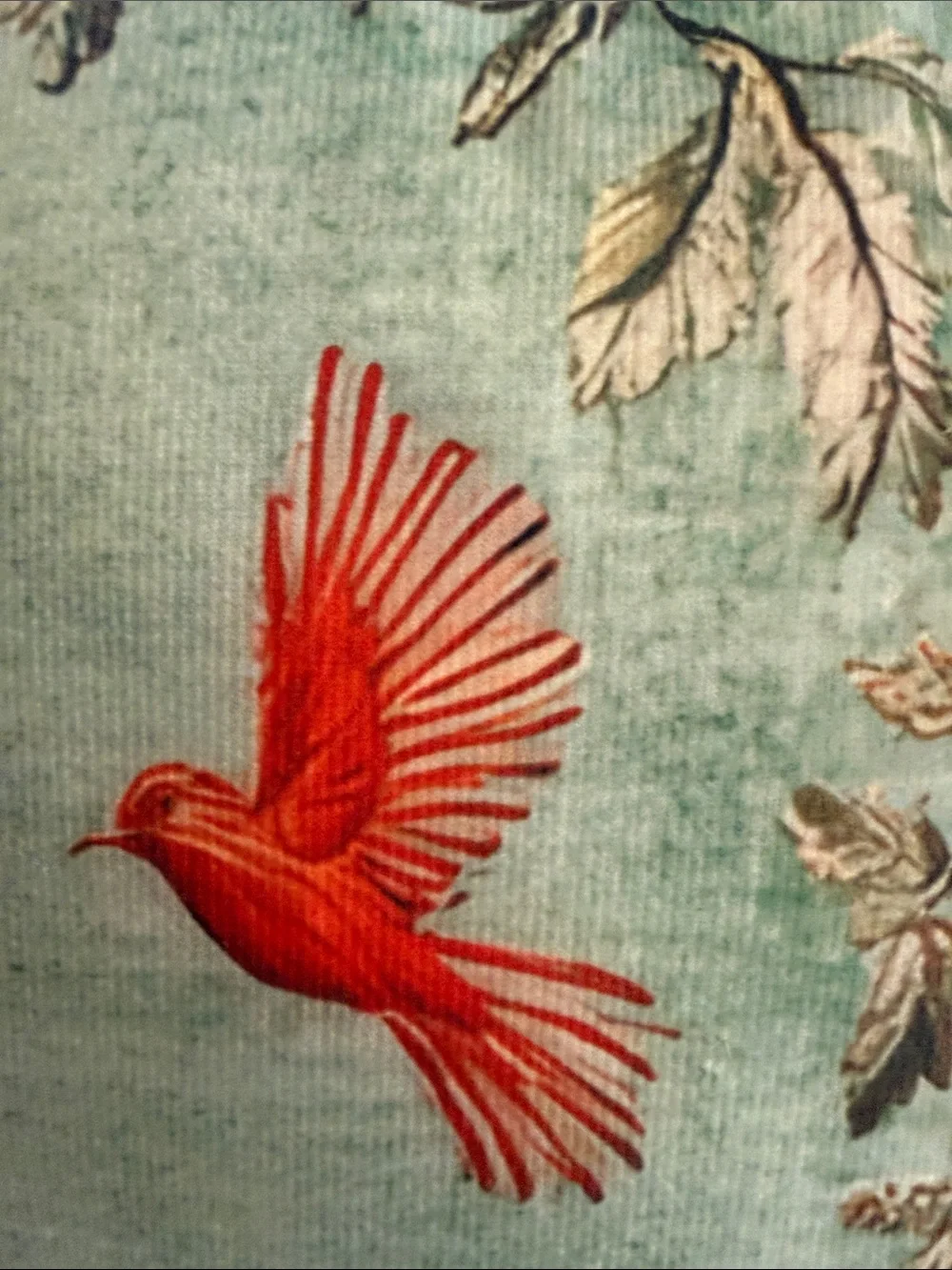 Source Unknown Mint Green Bird-Print Decorative Pillow Pair